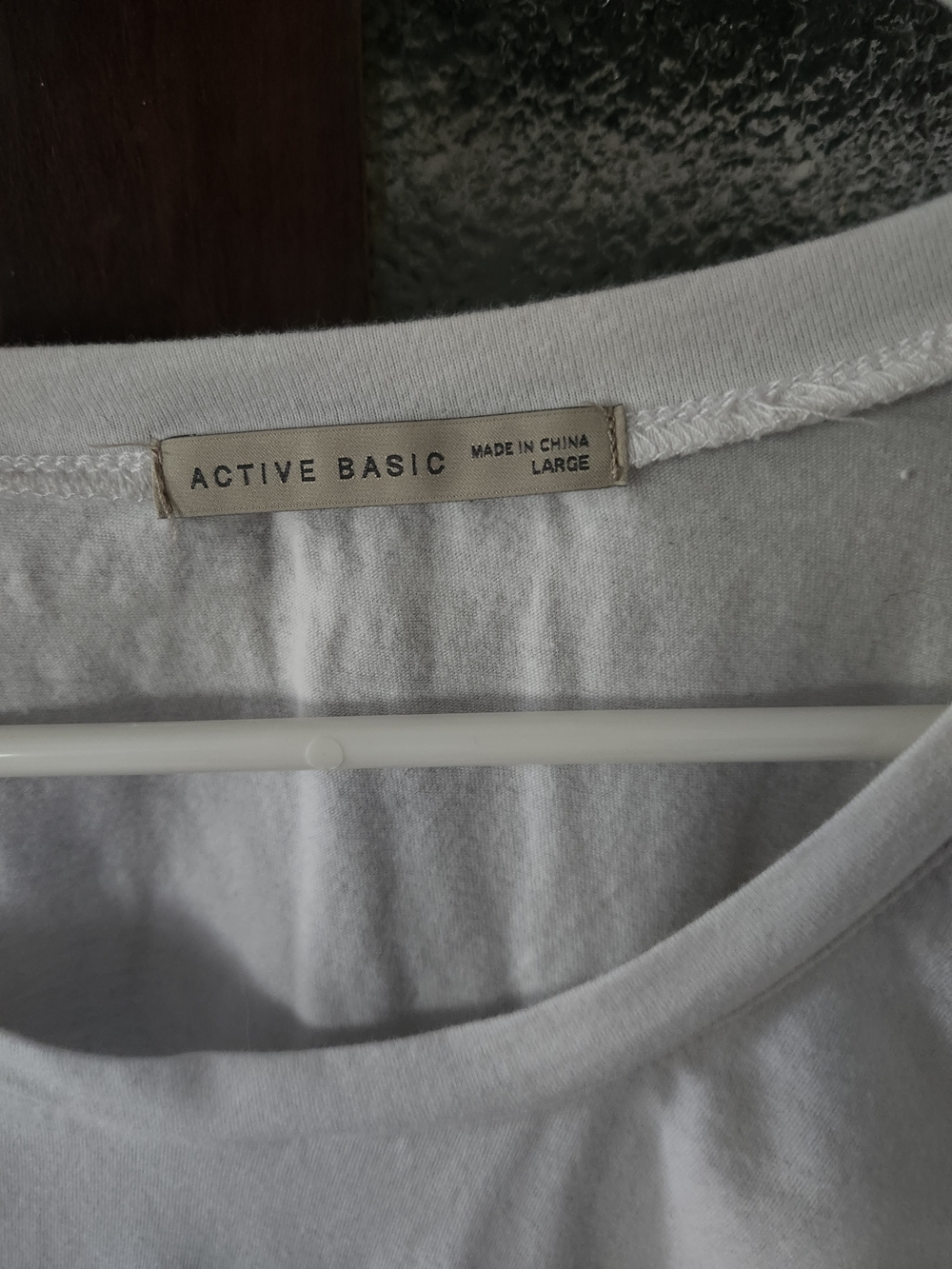 Set Of 'Active Basic' Long-Sleeve Scoop Neck Tee - Black And White, Large - Picture 3 of 9